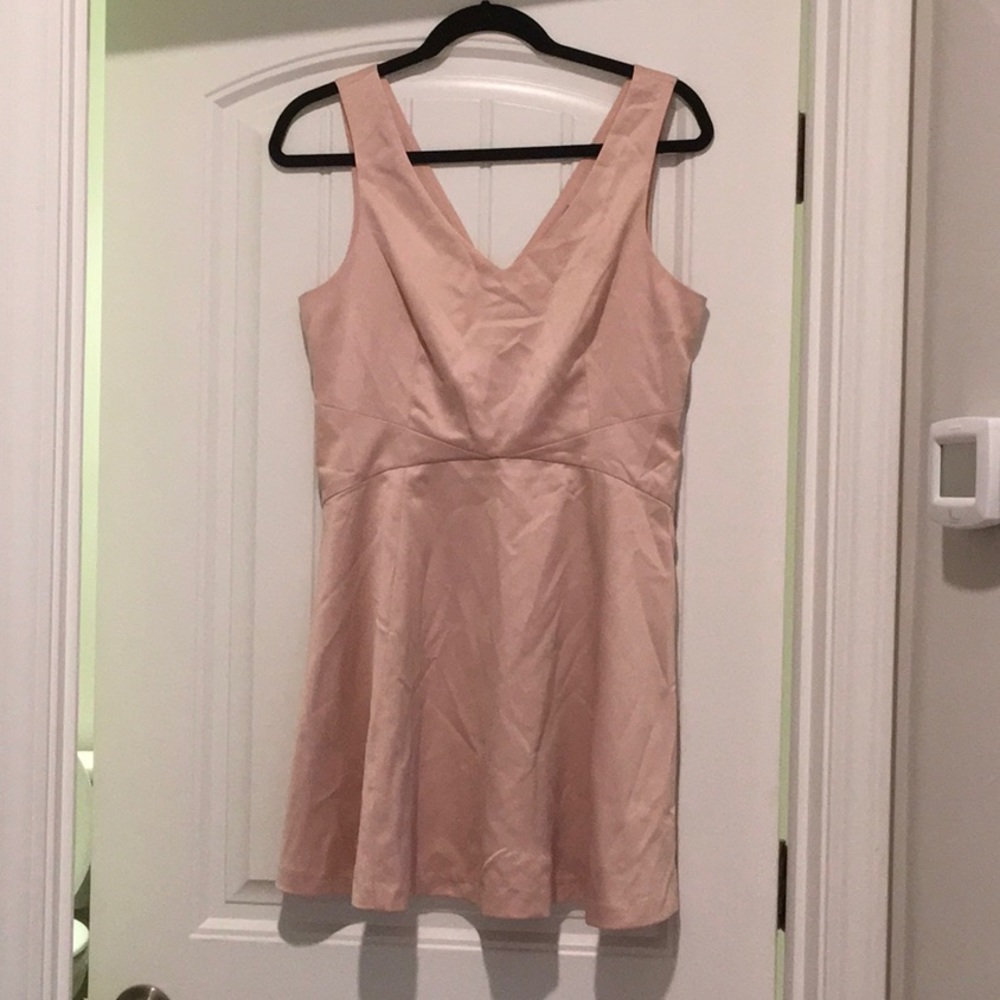 Blush colored dress from Forever 21